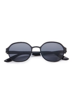 لي كوبر Polarized Sunglasses Matte Black Frame Grey Mirror Lens 51mm  - LC1211C01  - Image 5