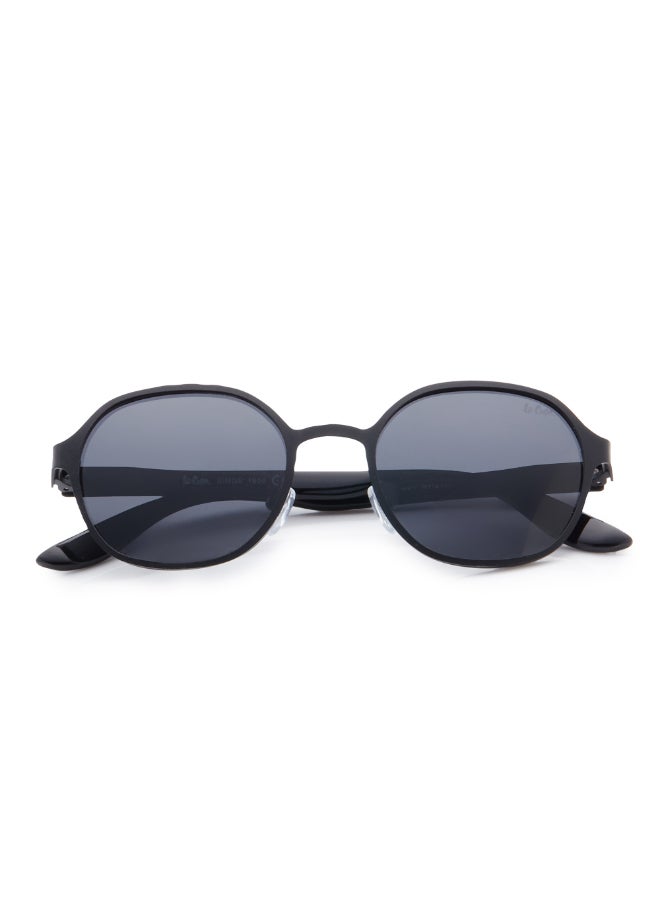 لي كوبر - Polarized Sunglasses Matte Black Frame Grey Mirror Lens 51mm  - LC1211C01 - Image 1