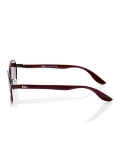 لي كوبر Polarized Sunglasses Matte Brown Frame Gradient Brown Mirror Lens 51mm  - LC1211C02  - Image 3