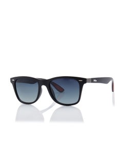 لي كوبر Men's Polarized Sunglasses Gradient G15 Frame Black Mirror Lens 53mm  - LC1215C02  - Image 2