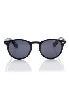 لي كوبر Women's Polarized Sunglasses Grey Frame Black Mirror Lens 48mm  - LC1216C01  - Image 1