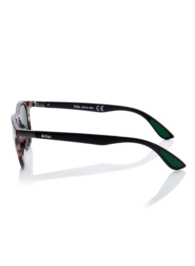 لي كوبر Women's Polarized Sunglasses G15 Frame Tortoise Tortoise Mirror Lens 48mm  - LC1216C03  - Image 3