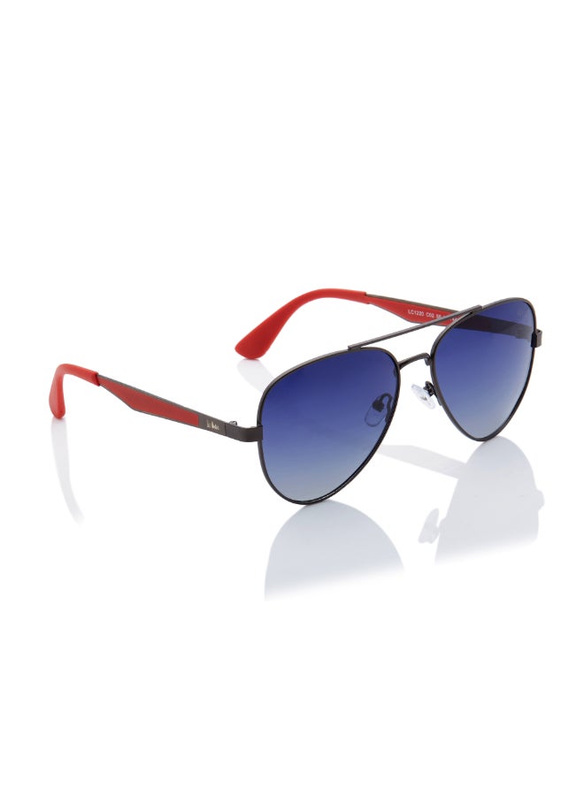 لي كوبر Polarized Sunglasses Gradient Blue Frame Gun Mirror Lens 47mm  - LC1220C02  - Image 4