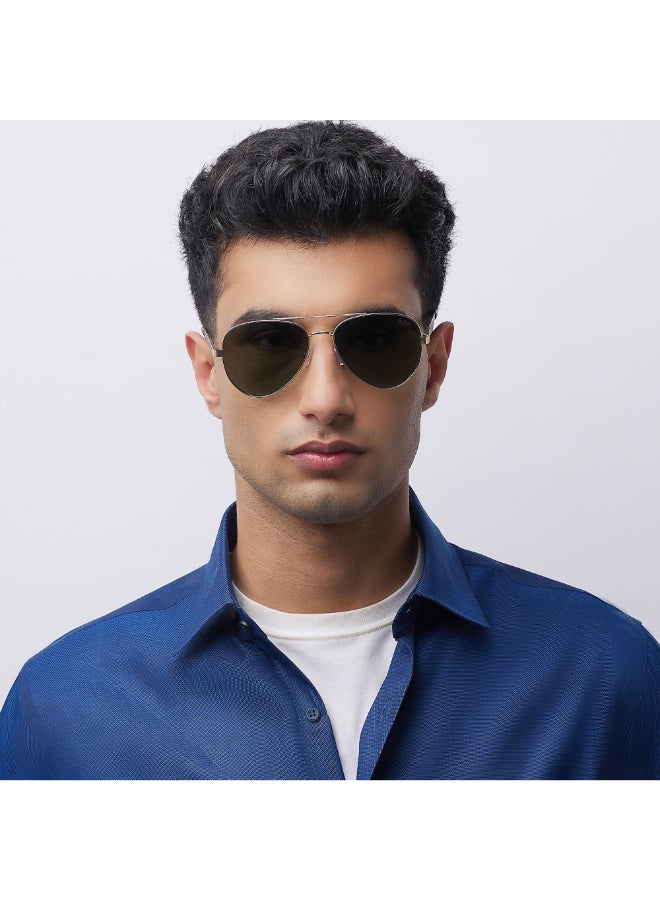 Polarized Sunglasses G15 Frame Gold Mirror Lens 47mm  - LC1220C03