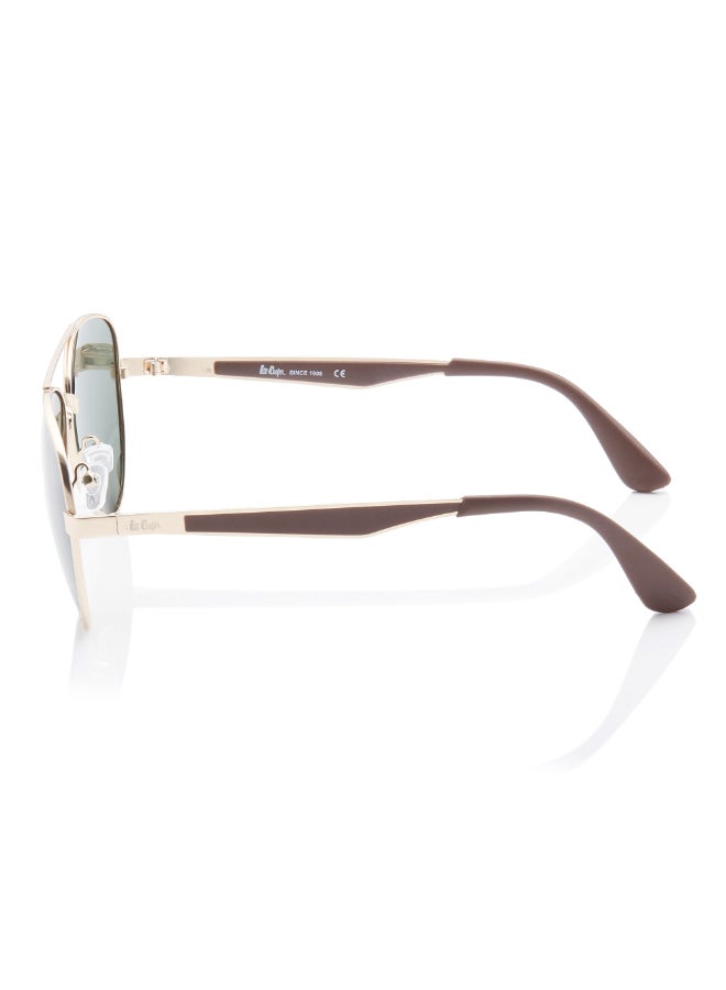 لي كوبر Polarized Sunglasses G15 Frame Gold Mirror Lens 47mm  - LC1220C03  - Image 3