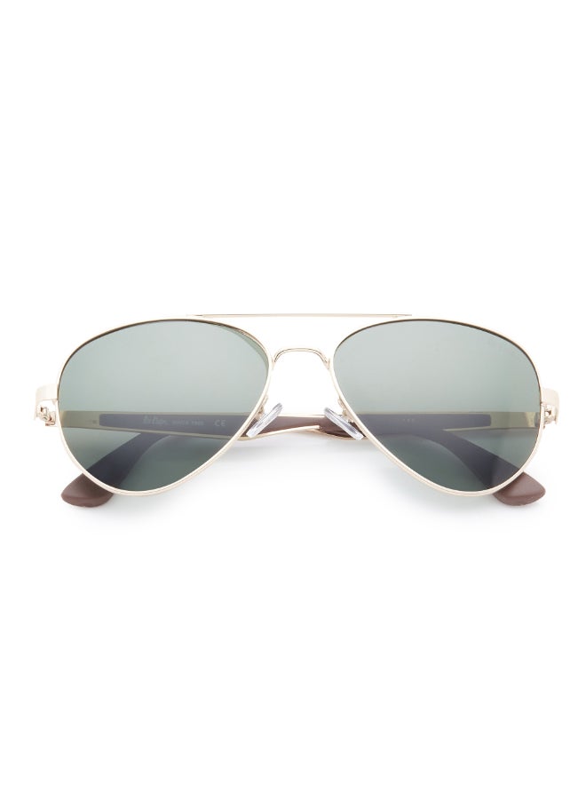 لي كوبر Polarized Sunglasses G15 Frame Gold Mirror Lens 47mm  - LC1220C03  - Image 5