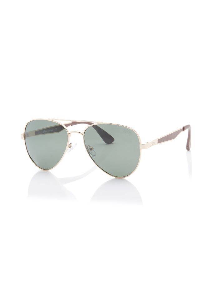 لي كوبر Polarized Sunglasses G15 Frame Gold Mirror Lens 47mm  - LC1220C03  - Image 2