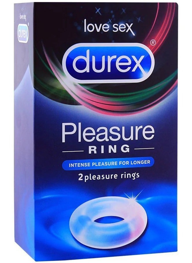 دوريكس Pleasure Ring Intense For Longer - 2X Rings  - Image 1