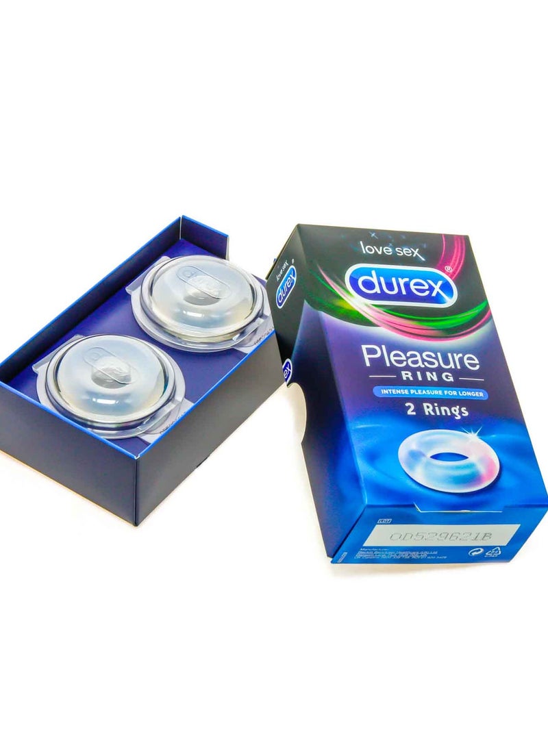 دوريكس Pleasure Ring Intense For Longer - 2X Rings  - Image 2