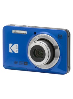 Kodak KODAK PIXPRO FZ55-RD 16MP Digital Camera 5X Optical Zoom 28mm Wide Angle 1080P Full HD Video 2.7" LCD Vlogging Camera (Blue)  - Image 3