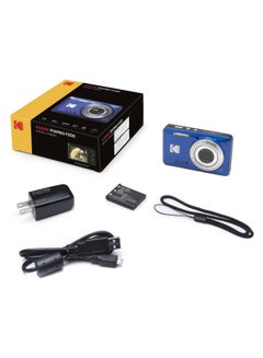 Kodak KODAK PIXPRO FZ55-RD 16MP Digital Camera 5X Optical Zoom 28mm Wide Angle 1080P Full HD Video 2.7" LCD Vlogging Camera (Blue)  - Image 4