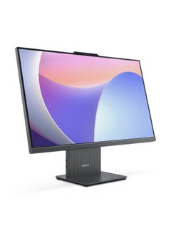 Lenovo IdeaCentre A390  AIO With 27-Inch Full HD Display, Intel Core i5-13420H Processor/8GB RAM/512GB SSD/Intel UHD 770 Graphics/DOS(Without Windows) English/Arabic Luna Grey  - Image 1