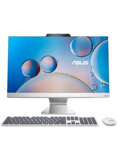 ASUS A3402WVAK-BA0140  AIO With 23.8-Inch Full HD Display, Intel Core i5-1235u Processor/8GB RAM/512GB SSD/Intel UHD 770 Graphics/DOS(Without Windows) English/Arabic Black  - Image 1
