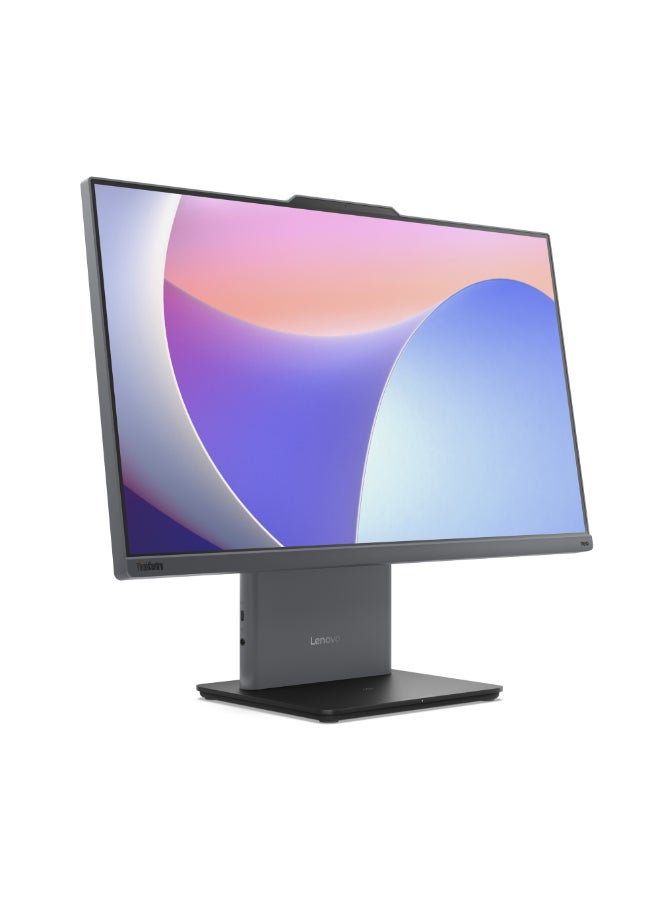 Lenovo Neo50a AIO With 23.8-Inch Full HD Display, Intel Core i7-13620H Processor/8GB RAM/512GB SSD/Intel UHD 770 Graphics/DOS(Without Windows) English/Arabic Luna Grey - Image 2