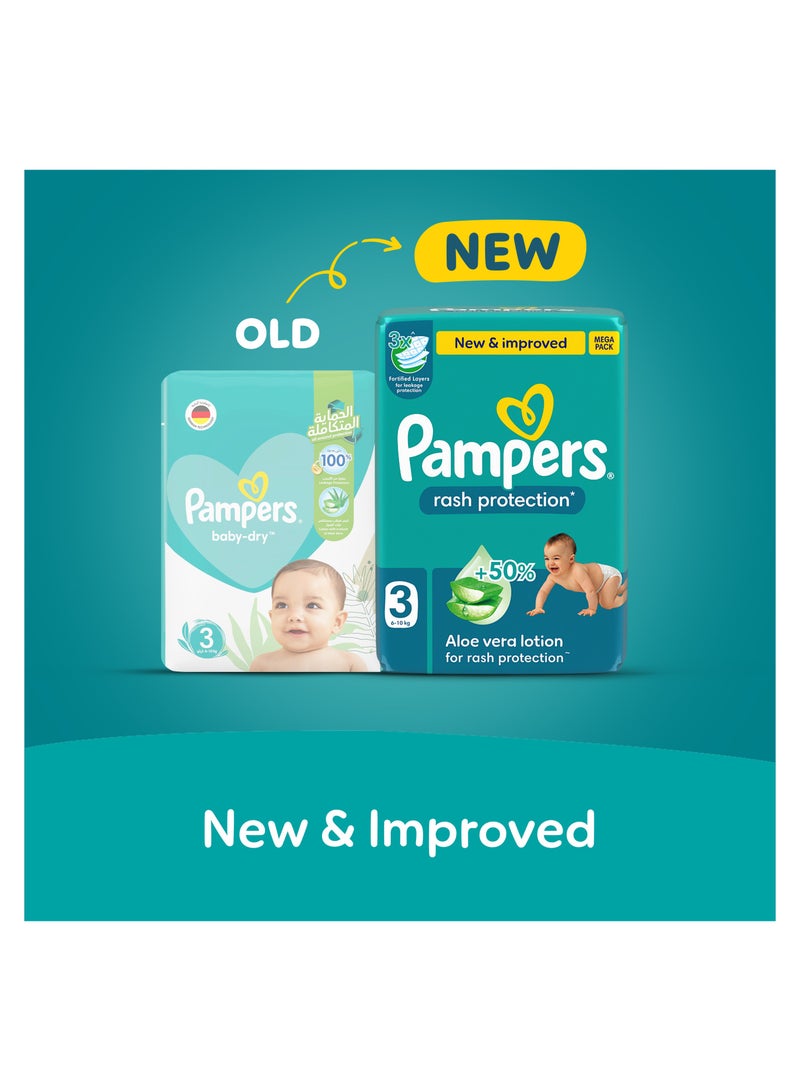 Pampers Rash Protection Taped Diapers Size 3 6-10kg  - Image 2