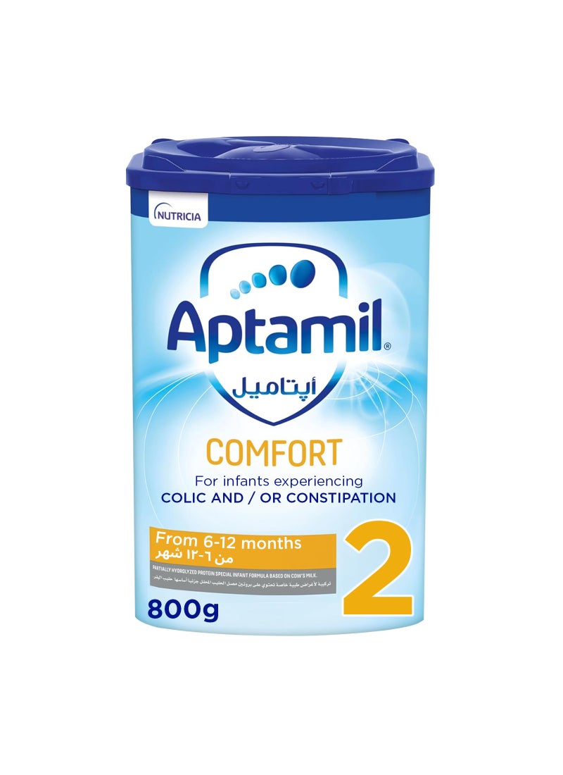 Aptamil Comfort 2 Formula Milk Powder Unflavoured 800grams Pack of 1 - Image 1