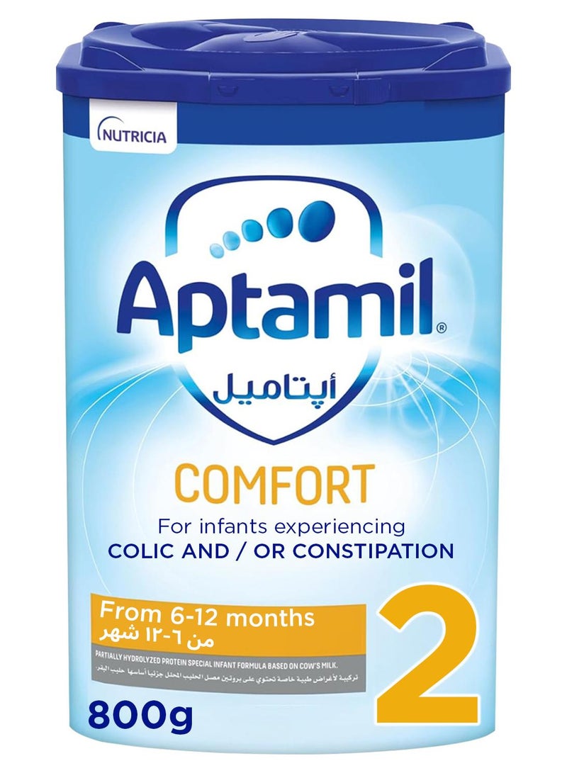 Aptamil Comfort 2 Formula Milk Powder Unflavoured 800grams Pack of 1 - Image 1