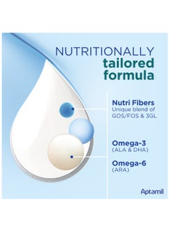 Aptamil Advance Follow On Formula Palm Oil Free Stage 2 6-12 Months Plain Pack of 6  - Image 3