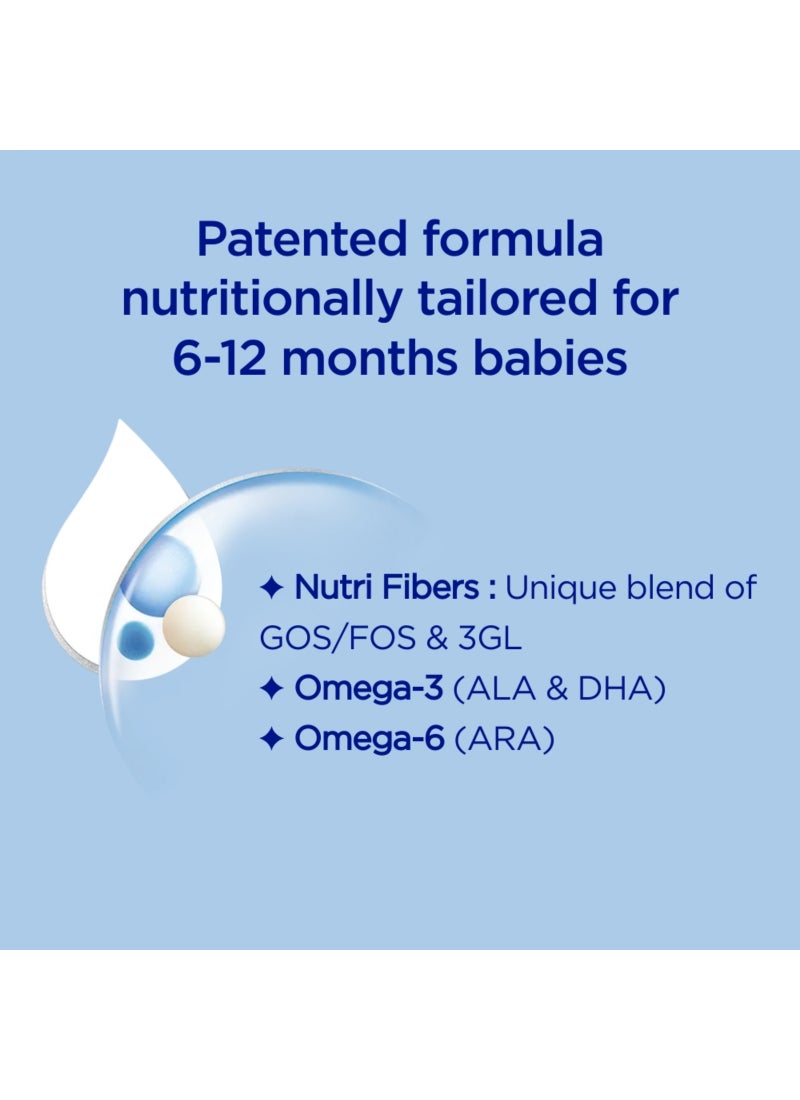 Aptamil Advance Follow On Formula Palm Oil Free Stage 2 6-12 Months Plain Pack of 6 - Image 4