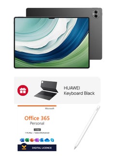 HUAWEI MatePad Pro 13.2 Inch Golden Black 12GB RAM 256GB WiFi With Office 365 + Huawei Black Keyboard + Huawei M Pen - Middle East Version  - Image 1
