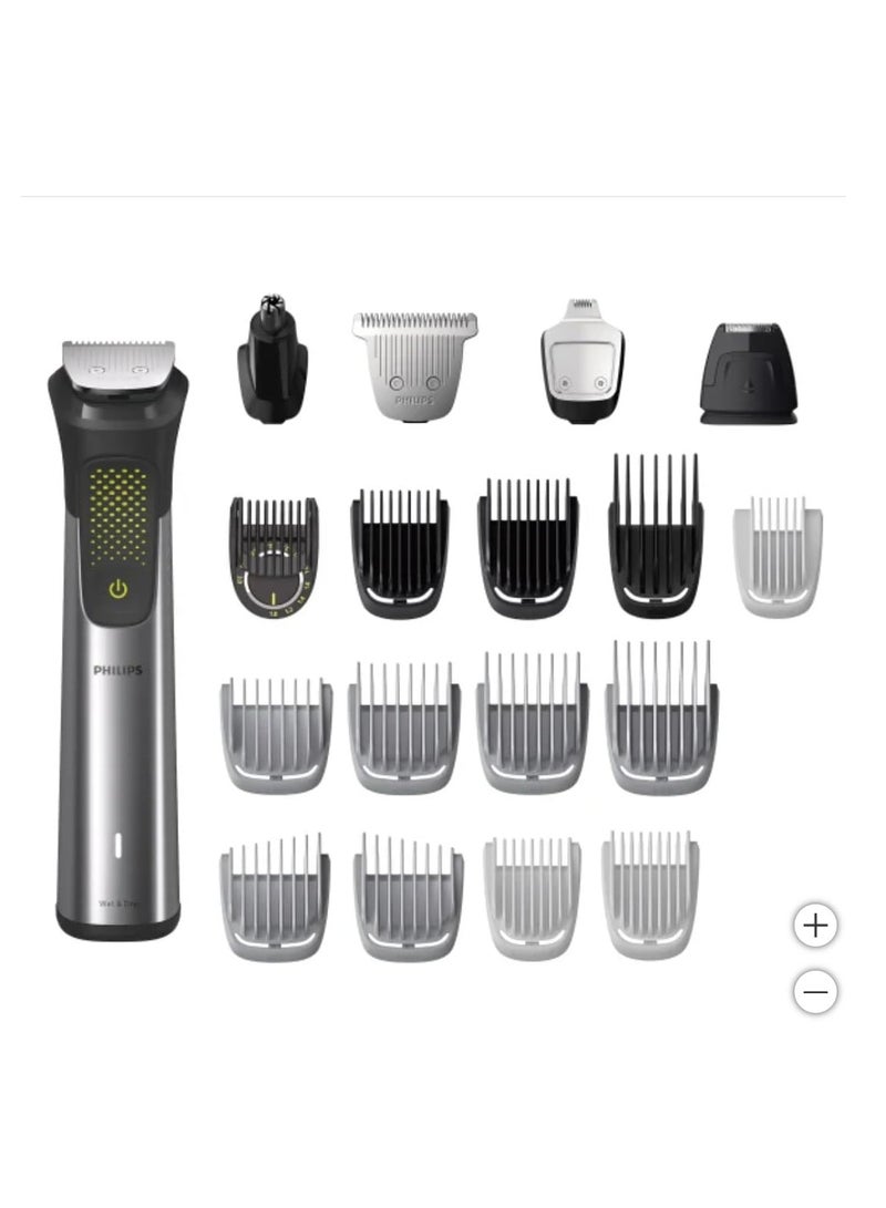 Philips Series 9000 All In One Trimmer - 22 Piece Men's Grooming Kit For Beard, Body, Face, Nose, Ear Hair Trimmer With Travel Pouch - MG9560/28  - Image 1