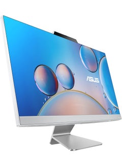 ASUS A3402WVAK-WPC0540 AIO With 23.8-Inch Full HD Display, Intel Core i5-1335U Processor/8GB RAM/512GB SSD/Intel Iris XE Graphics/DOS(Without Windows) English/Arabic White  - Image 2