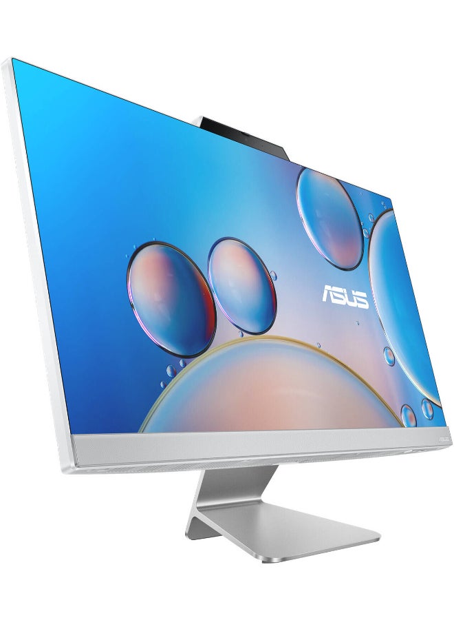 ASUS - A3402WVAK-WPC0540 AIO With 23.8-Inch Full HD Display, Intel Core i5-1335U Processor/8GB RAM/512GB SSD/Intel Iris XE Graphics/DOS(Without Windows) English/Arabic White - Image 1