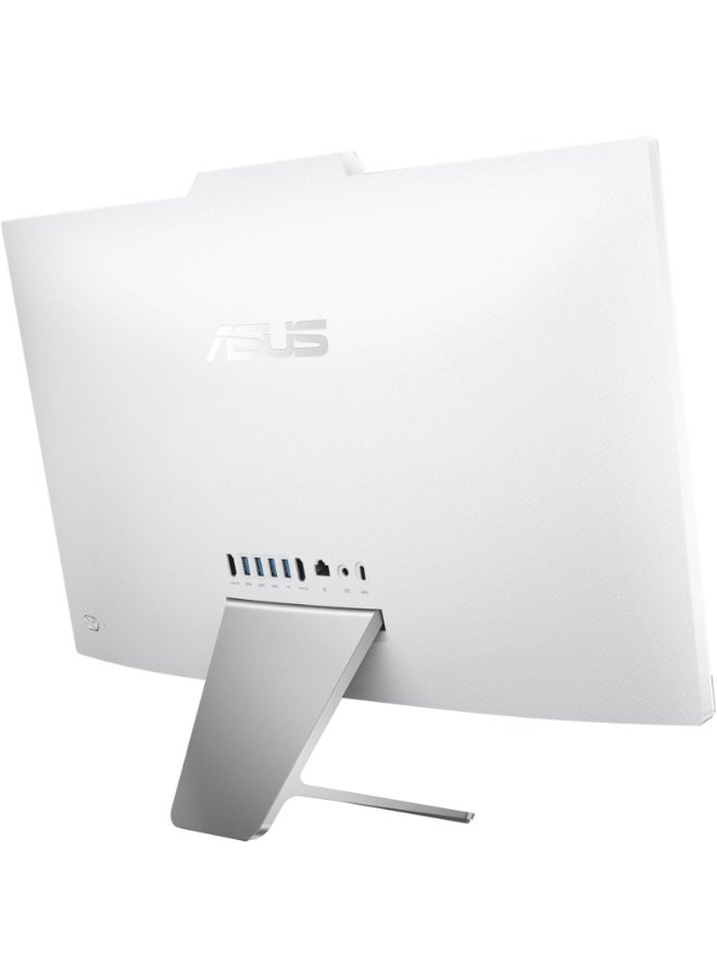 ASUS - A3402WVAK-WPC0540 AIO With 23.8-Inch Full HD Display, Intel Core i5-1335U Processor/8GB RAM/512GB SSD/Intel Iris XE Graphics/DOS(Without Windows) English/Arabic White - Image 1