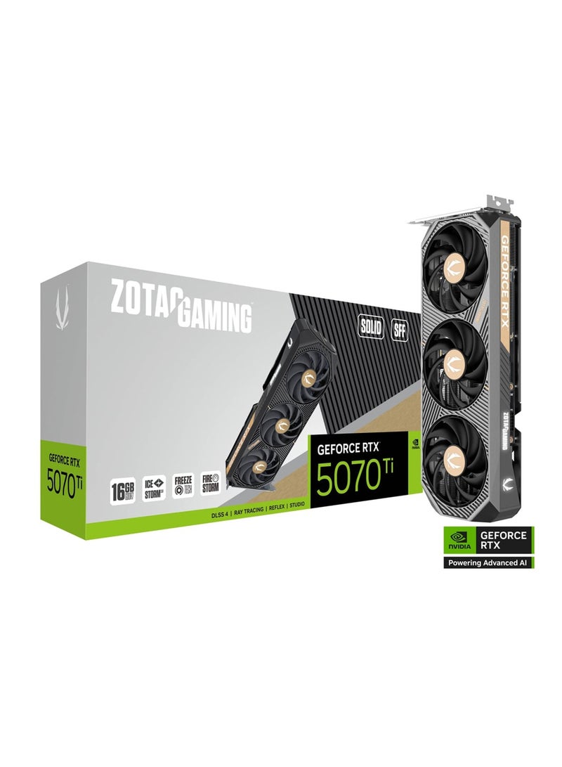 زوتاك GAMING GeForce RTX 5070 Ti SOLID SFF, ZT-B50710D3-10P - Image 1