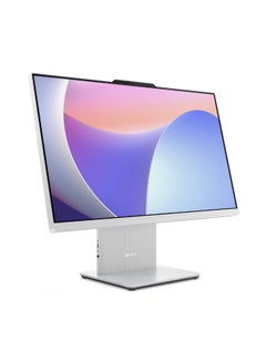 Lenovo IdeaCentre 24IRH9 AIO With 23.8-Inch Full HD Display, Intel Core i5-13420H Processor/8GB RAM/512GB SSD/Intel UHD 770 Graphics/DOS(Without Windows) English Cloud grey  - Image 1