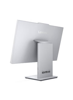 Lenovo IdeaCentre 24IRH9 AIO With 23.8-Inch Full HD Display, Intel Core i5-13420H Processor/8GB RAM/512GB SSD/Intel UHD 770 Graphics/DOS(Without Windows) English Cloud grey  - Image 4