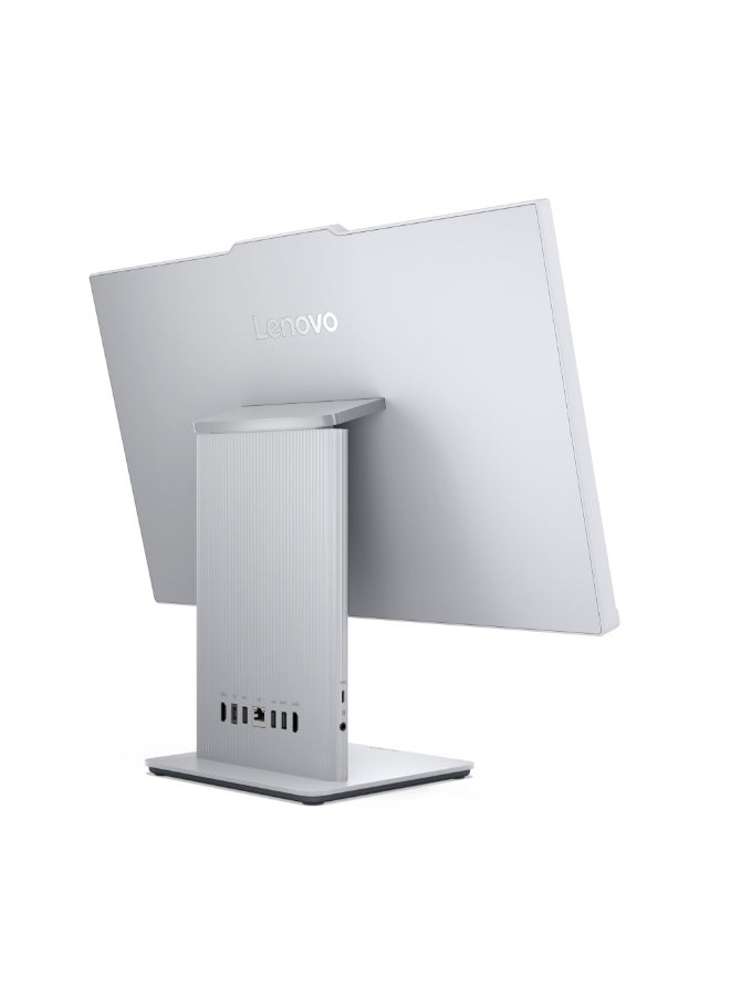 لينوفو - IdeaCentre 24IRH9 AIO With 23.8-Inch Full HD Display, Intel Core i5-13420H Processor/8GB RAM/512GB SSD/Intel UHD 770 Graphics/DOS(Without Windows) English Cloud grey - Image 1