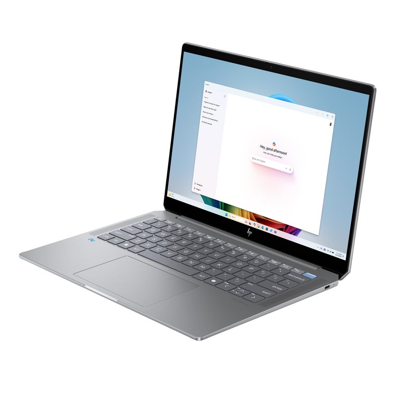 HP - OmniBook Laptop With 14-Inch Full HD Display, AMD Ryzen™AI 9 HX 375 Processor/32GB RAM/1TB SSD/AMD Radeon Graphics/Windows 11 Home English/Arabic Meteor Silver - Image 1