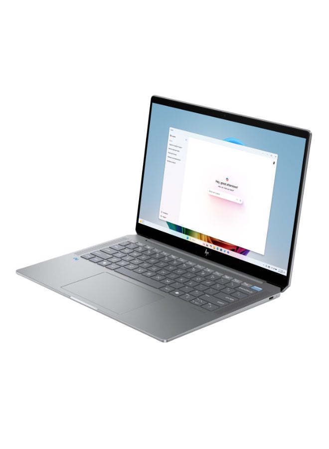 HP - OmniBook Laptop With 14-Inch Full HD Display, AMD Ryzen™AI 9 HX 375 Processor/32GB RAM/1TB SSD/AMD Radeon Graphics/Windows 11 Home English/Arabic Meteor Silver - Image 1