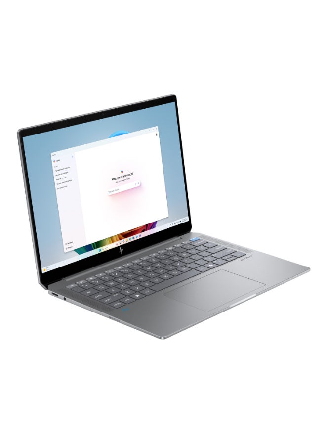 HP - OmniBook Laptop With 14-Inch Full HD Display, AMD Ryzen™AI 9 HX 375 Processor/32GB RAM/1TB SSD/AMD Radeon Graphics/Windows 11 Home English/Arabic Meteor Silver - Image 1