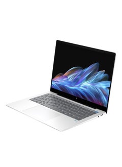 إتش بي OmniBook Laptop With 14-Inch QHD Display, Snapdragon X Elite Processor/16GB RAM/512GB SSD/Qualcomm Adreno Graphics/Windows 11 Home English/Arabic Meteor Silver  - Image 4