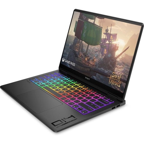إتش بي - Omen Laptop With 14-Inch Full HD Display, Core Ultra 7 155H Processor/16GB RAM/1TB SSD/NVIDIA GeForce RTX 4060 Graphics/Windows 11 Home English/Arabic Shadow Black - Image 1