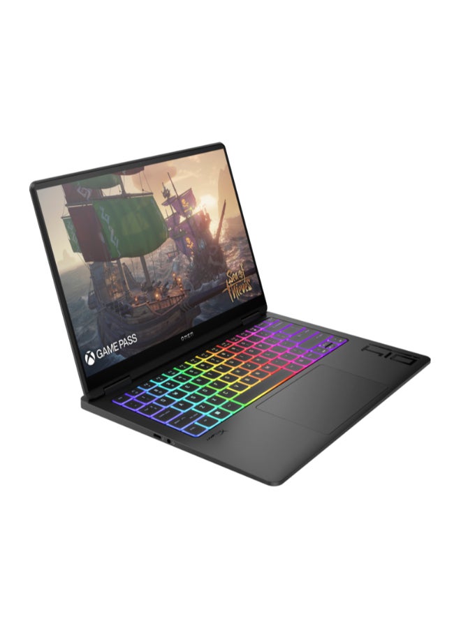 إتش بي - Omen Laptop With 14-Inch Full HD Display, Core Ultra 7 155H Processor/16GB RAM/1TB SSD/NVIDIA GeForce RTX 4060 Graphics/Windows 11 Home English/Arabic Shadow Black - Image 1