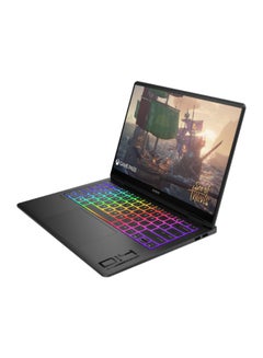 إتش بي Omen Laptop With 14-Inch Full HD Display, Core Ultra 7 155H Processor/16GB RAM/1TB SSD/NVIDIA GeForce RTX 4060 Graphics/Windows 11 Home English/Arabic Shadow Black  - Image 2