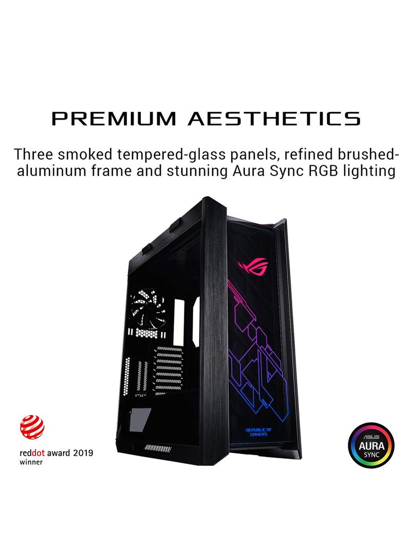 ASUS ROG Strix Helios RGB ATX/EATX Mid, Tower Gaming Case With Tempered Glass, Aluminium Frame, GPU Braces, 420 mm Radiator Support And Aura Sync  - Image 2