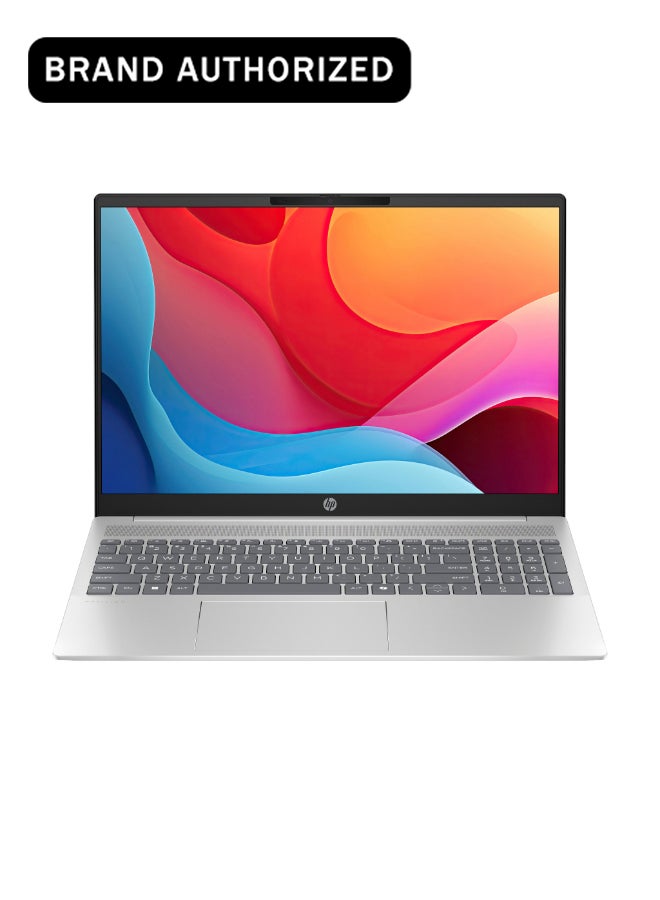 HP Pavillion B4NH9EA Laptop With 16-Inch Full HD Display, AMD Ryzen 7-8840U Processor/16GB RAM/1TB SSD/AMD Radeon Graphics/Windows 11 Home English/Arabic Natural Silver English/Arabic Natural Silver - Image 1