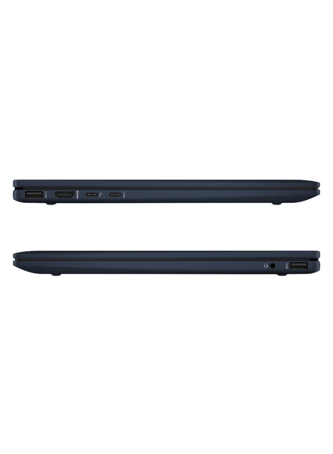 HP - Envy A0PV8EA  Laptop With 14-Inch Full HD Display, Core Ultra 5-125U Processor/16GB RAM/512GB SSD/Intel Arc Graphics/Windows 11 Home English/Arabic Atmospheric Blue - Image 1