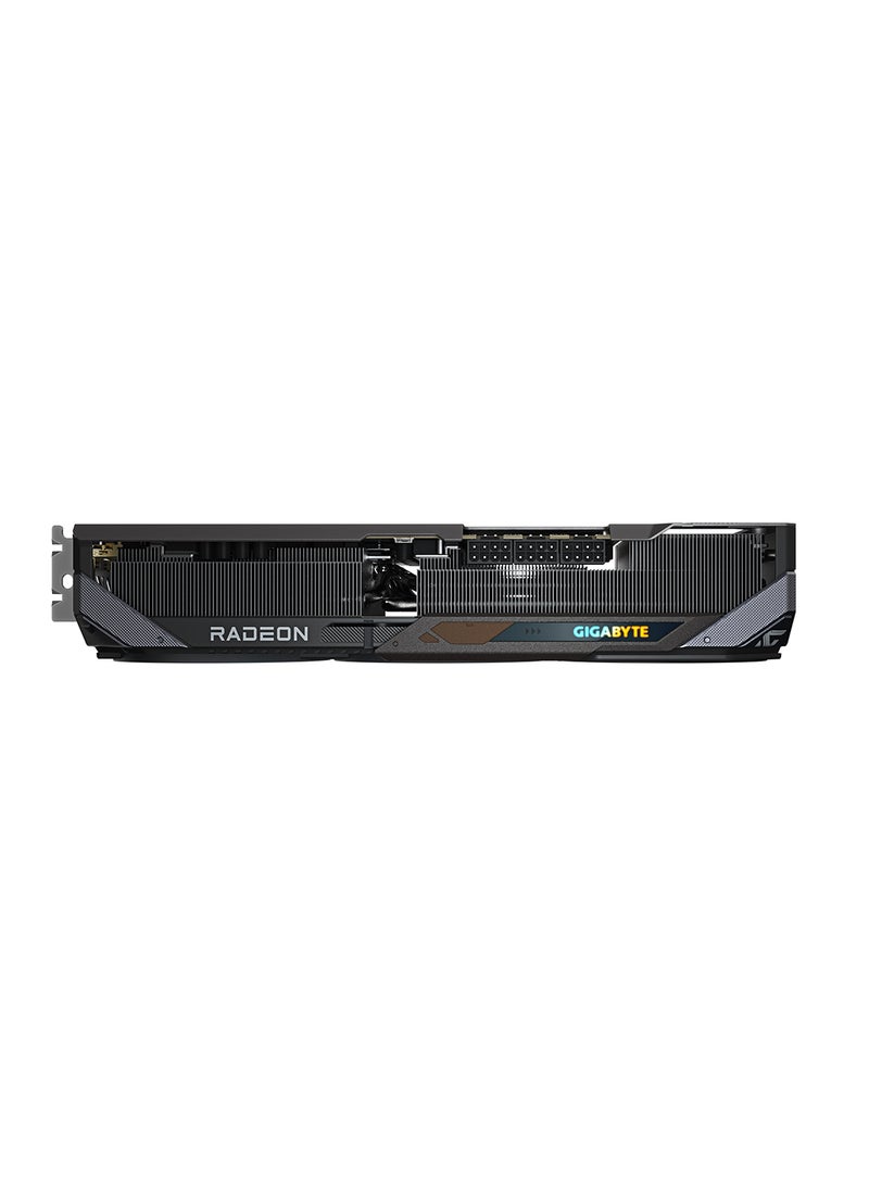 Radeon RX 9070 XT GAMING OC 16G Graphics Card – 16GB GDDR6, 3060 MHz Boost Clock, PCIe 5.0, 256-bit, 20 Gbps Memory, 4096 Stream Processors, DisplayPort 2.1a x2, HDMI 2.1b x2, 8K Support, Triple 8-Pin Power, ATX, WINDFORCE 3X Cooling, DirectX 12, OpenGL 4.6, VR-Ready, RGB, Dual BIOS | GV-R9070XTGAMING OC-16GD