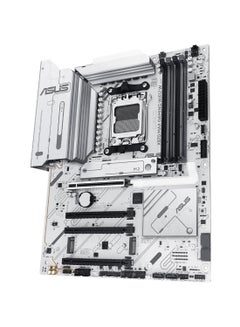 ASUS X870 MAX GAMING WIFI7 W ATX Motherboard – AMD AM5 Socket, X870 Chipset, Supports Ryzen 9000/8000/7000 Series, DDR5 up to 256GB 8000+MT/s OC, PCIe 5.0 x16, 3x M.2 (1x PCIe 5.0, 2x PCIe 4.0), 4x SATA 6Gb/s, USB4® 40Gbps (2x Type-C with DP 1.4a), HDMI 2.1 4K@60Hz, Realtek 2.5Gb LAN, Wi-Fi 7 (802.11be) & Bluetooth 5.4, Aura Sync RGB, AI Cooling II, BIOS FlashBack™, USB 20Gbps Front Type-C, Realtek 7.1 HD Audio, Q-Design Features, Armoury Crate | 90MB1LZ0-M0EAY0  - Image 1