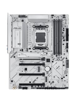 ASUS B850 MAX GAMING WIFI W ATX Motherboard – AMD Socket AM5, Supports Ryzen 9000,8000,7000 Series Desktop CPUs, DDR5 up to 256GB & 8000+ MT/s (OC), 3x M.2 (PCIe 5.0 / 4.0), 4x SATA 6Gb/s, PCIe 5.0 x16 Slot, WiFi 6E, Bluetooth 5.3, 2.5Gb Ethernet, USB 10Gbps Type-C®, HDMI 2.1 & DisplayPort, Aura Sync RGB, AI PC-Ready, BIOS FlashBack | 90MB1M10-M0EAY0  - Image 4