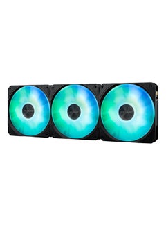 ASUS Prime LC 360 ARGB LCD 360mm AIO Liquid CPU Cooler - 2.3" LCD Display, Asetek Pump (800-3600 RPM), 3 x 120mm ARGB Fans, PWM/DC Control, Aura Sync, AMD AM5/AM4, Intel LGA 1851/1700/1200/115X, Reinforced Sleeved Tubing, Black | 90RC00Z1-B0EAY0  - Image 4