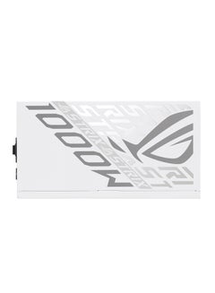 ASUS ROG Strix 1000W Platinum White Edition Power Supply - 80 PLUS Platinum, GaN MOSFET Technology, ATX 3.1 & PCIe Gen 5.1 Ready, 0dB Fan, 1000W Output, Dual Ball Bearings, Intelligent GPU-First Voltage Stabilizer, Low Noise Cybenetics Lambda A+ Certified | 90YE00W4-B0NA00  - Image 2