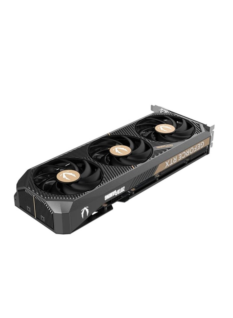 زوتاك GAMING GeForce RTX 5070 Ti Solid SFF OC 16GB GDDR7 Graphics Card, 8960 CUDA Cores, 2482 MHz Boost Clock, PCIe 5.0, 256-Bit, 28 Gbps Memory Speed, 3.5-Slot, IceStorm 2.0 Cooling, Dual BIOS, RGB Lighting, 3x DisplayPort 2.1, 1x HDMI 2.1, 300W TDP, SFF-Optimized, DLSS 4 & Ray Tracing Support | ZT-B50710J3-10P  - Image 4