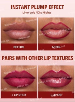 شيجلام Lip Facts Lip Liner-Concrete Jungle Concrete Jungle  - Image 4