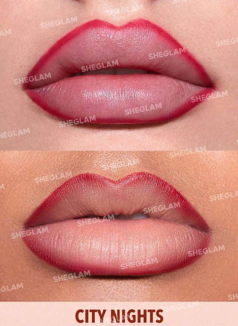 SHEGLAM Lip Facts Lip Liner-City Nights City Nights  - Image 2